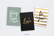 Flower Child whimsical brush font, a Script Font by Angele Kamp (Thumbnail 3 of 6)