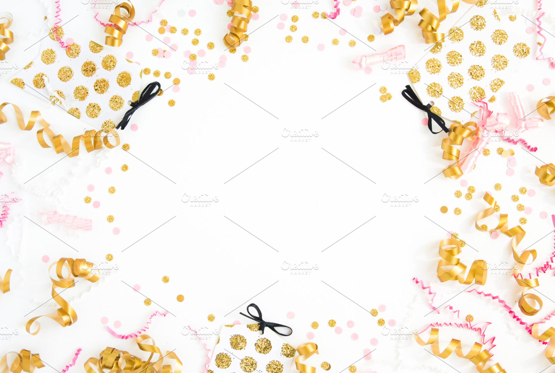 Confetti Styled Stock Photography, a Holiday Photo by CarmenCreativeStudio