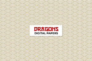 Chinese Dragon Digital Papers