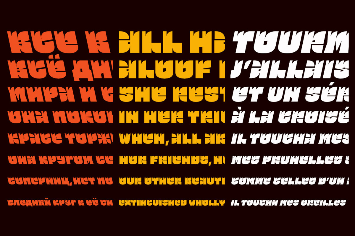 Ogonyok – full pack, a Font by Russian Fonts (Photo 9 of 9)