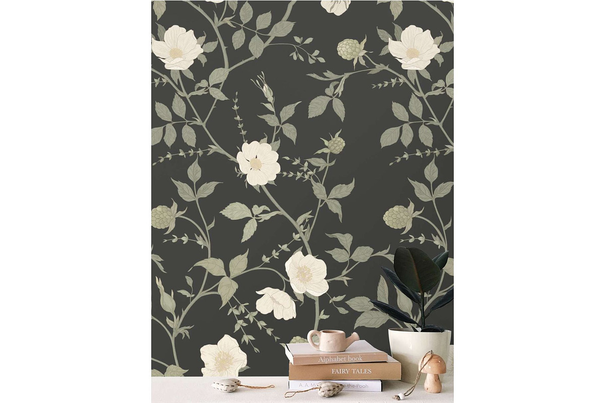 Bramble Bloom Seamless Pattern, a Pattern Graphic by MouseGrey (Photo 11 of 17)