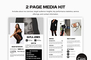 Influencer Media Kit Canva Template, a Templates & Theme by BeautyBarStudios (Thumbnail 2 of 4)