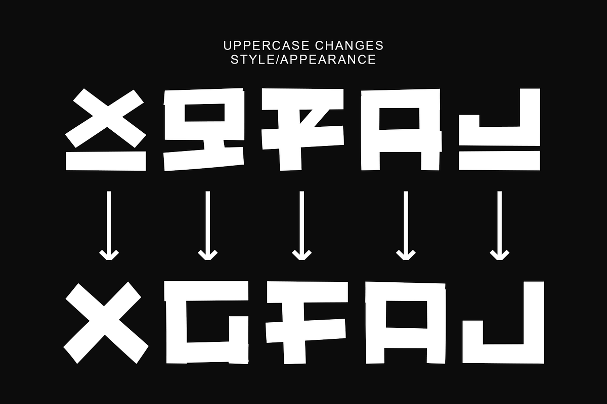 CEJO Graffiti Display Font, a Symbol Font by GRAPHLAB (Photo 4 of 9)