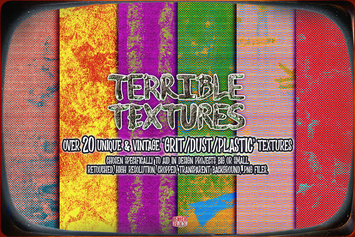 Retro Halloween Horror Collage Pack, an Object Graphic by Retro Black Studio (Photo 17 of 19)