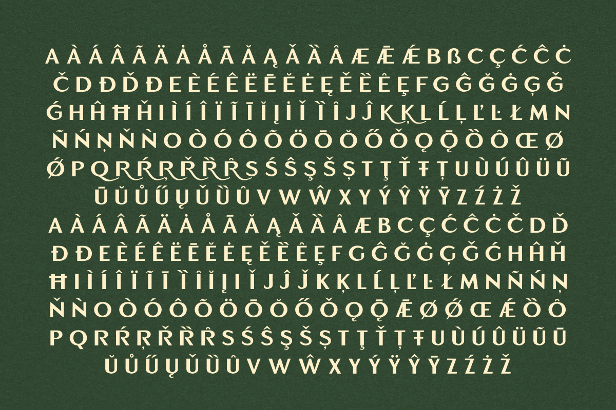 Emerald Crown - Stylish Sans, a Sans Serif Font by Fikryal Studio (Photo 6 of 12)