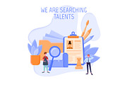 Vector Job Agency Set, a Person Illustration by Zonda (Thumbnail 10 of 13)