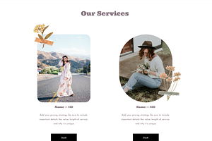 Squarespace 7.1 Website Template 1