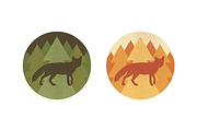 Forest Animals Emblem Collection, an Animal Illustration by PsychocheArt (Thumbnail 3 of 9)