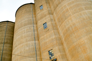 Grain Silo, an Industrial Photo by THP Creative