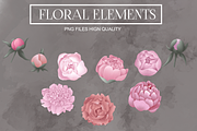 Peony Collection, a Wallpaper Graphic by sizileon (Thumbnail 5 of 14)