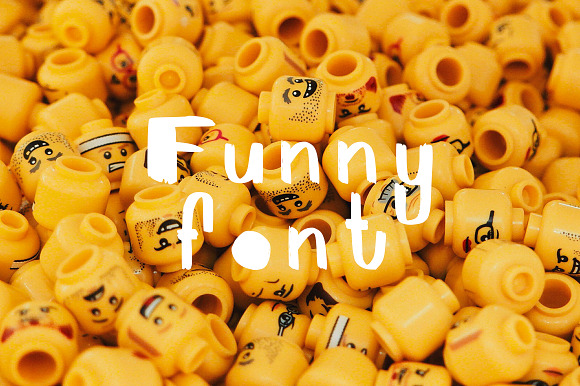 FunnyFont | Brush Font preview 7