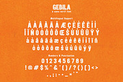 Gebila - Thumbnails Font, a Sans Serif Font by Flawless And Co (Thumbnail 10 of 10)