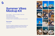 Summer Mockup Kit – 11 PSD Mockups, an Advertising Mockup by Bruto Mockups (Thumbnail 2 of 13)