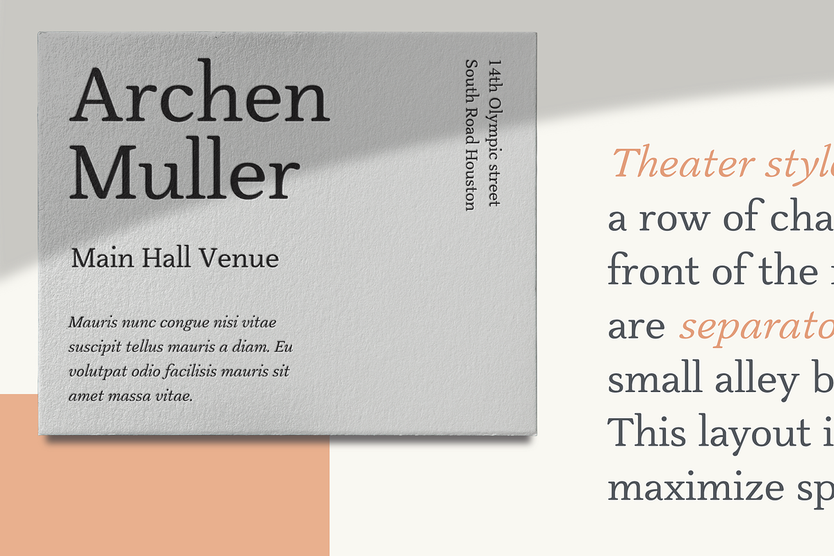 Slippery; Warm Serif, a Serif Font by Eko Bimantara (Photo 10 of 11)