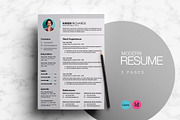 Corporate Resume Template, a Resume Template by evgenystudio (Thumbnail 1 of 4)