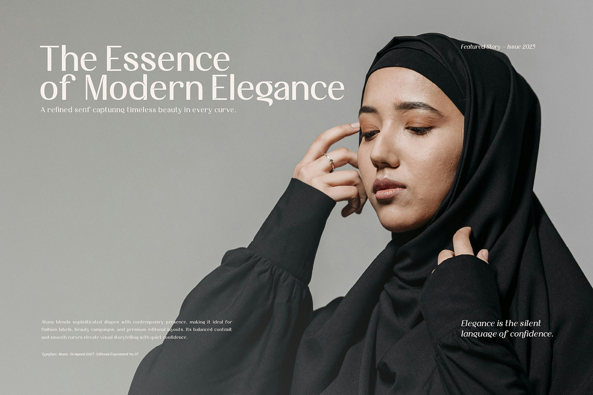 Aturia — High-contrast sans serif, a Sans Serif Font by Nollev (Photo 7 of 12)