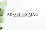 Adouliss Mag Serif 9 Font Family, a Serif Font by Creativetacos (Thumbnail 1 of 4)