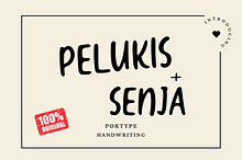 Pelukis Senja - Handwriting
