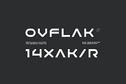 Wagr Futuristic Tech Font, a Font by baqoos (Thumbnail 4 of 9)