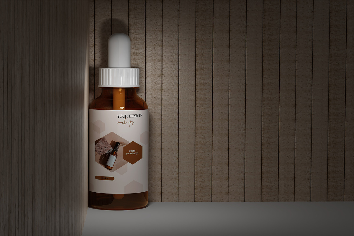 Dropper bottle mockup, a Product Mockup by kebunmockup (Photo 5 of 5)