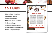 Recipe Book / Cookbook Template, a Magazine Template by ProductiveandFree (Thumbnail 3 of 12)