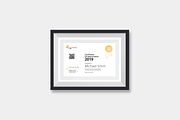 Clean Certificates, a Stationery Template by silukEight (Thumbnail 3 of 7)