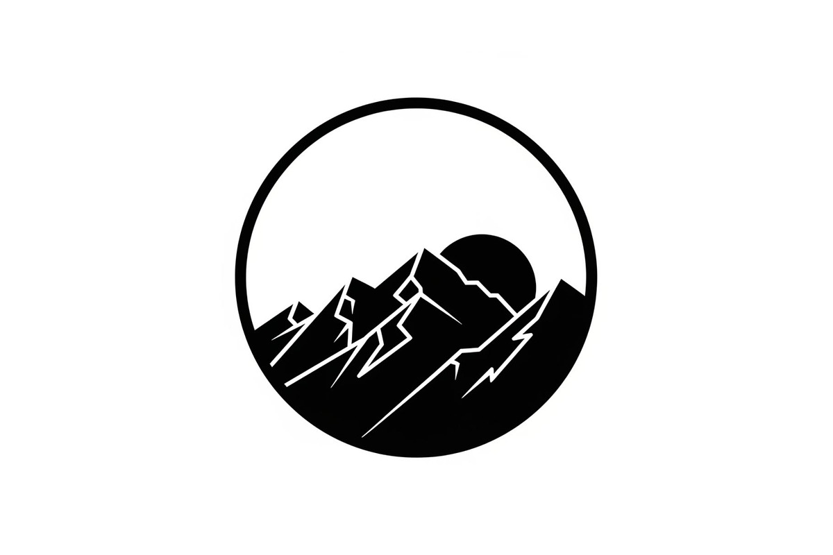 Mountain Sunrise Circle Bundle, an Illustration by Designs_River (Photo 5 of 31)