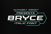 BRYCE FONT, a Font by Alphabet Agency (Thumbnail 1 of 4)