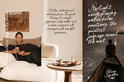 Podium Signature 90s Script Font, a Handwritten Font by Ivan Rosenberg (Thumbnail 6 of 17)