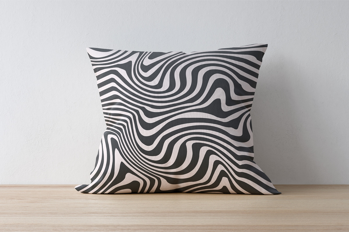 Wavy lines. Seamless pattern pack., a Pattern Graphic by Gudiny (Photo 3 of 9)