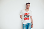 Men's T-Shirt Mock-Up, a Shirt Mockup by Freeman Studio (Thumbnail 18 of 20)