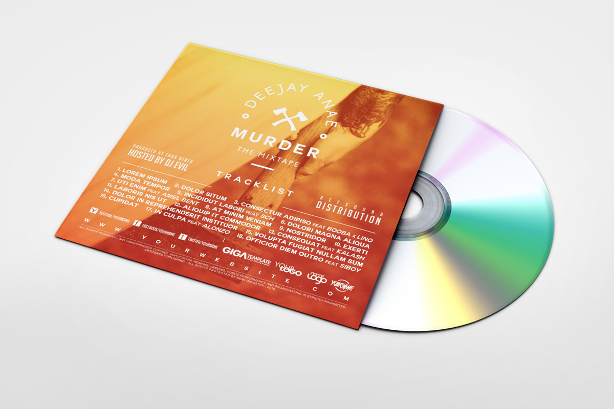 35 CD COVER TEMPLATES | 98%OFF, a Flyer Template by GIGA-TEMPLATE (Photo 28 of 78)