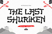 The Last Shuriken - Rough Version, a Handwritten Font by Arterfak Project (Thumbnail 1 of 13)