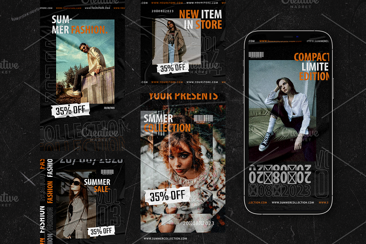 Hype Instagram Template - Nolixz, a Social Media Template by Gibcreat (Photo 1 of 4)