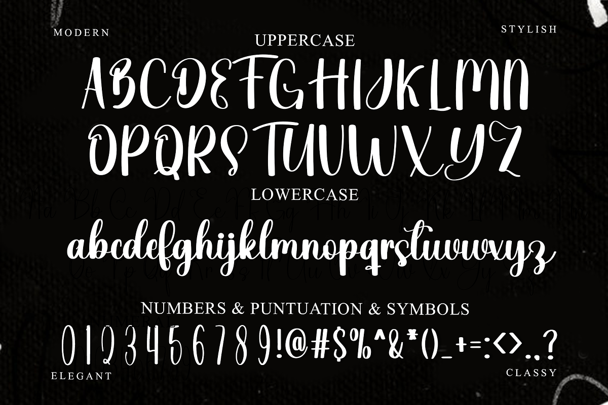 Edition, a Handwritten Font by FreshTypeINK (Photo 3 of 8)