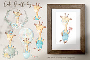 Cute Tropical animals clipart., an Animal Illustration by Yuliya Art (Thumbnail 5 of 33)