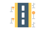 Road Flat Icon, an Icon by Pexelpy (Thumbnail 1 of 2)