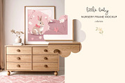 Girls Nursery Frame Mockup, a Household Mockup by Coco & Cub Studio (Thumbnail 5 of 5)