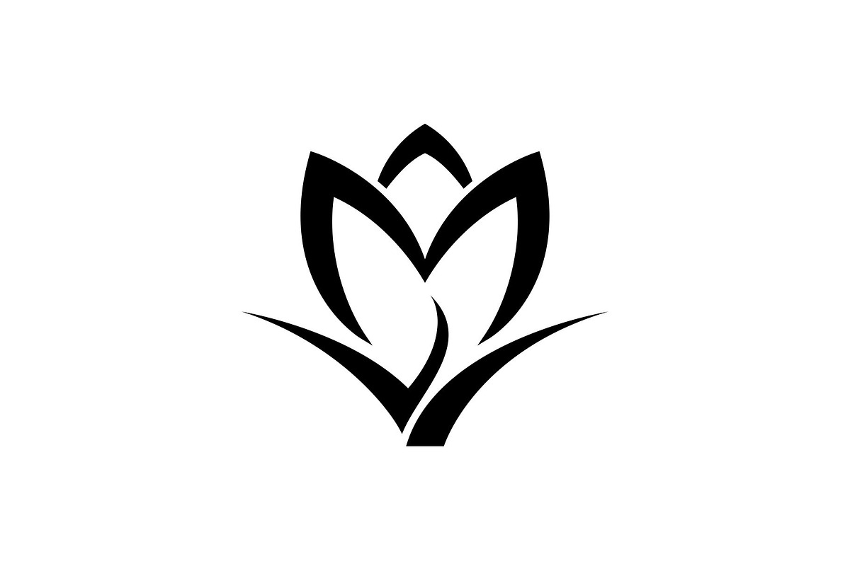 Letter M Tulip Rose Flower Logo, a Branding & Logo Template by Buqancreative (Photo 2 of 3)