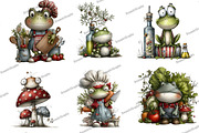 Frog Cutting Board Clipart, an Illustration by DreamArtGraphic (Thumbnail 4 of 4)