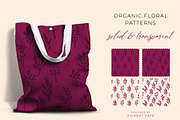 Floral Form Studies Shapes & Pattern, a Decorative Illustration by Pigment Café (Thumbnail 3 of 5)