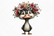 Whimsical Spring Clipart, an Illustration by Craft Nest (Thumbnail 11 of 11)