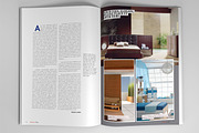 Simple Magazine Template, a Magazine Template by GreenDesign (Thumbnail 4 of 5)
