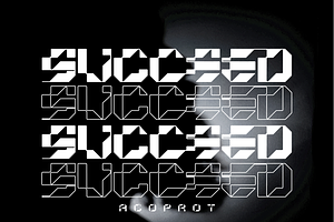 Acoprot Display Font