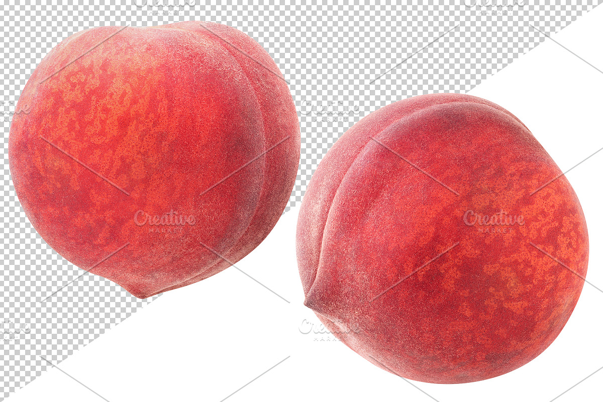 Cut peaches, an Object Graphic by Fruits+Veggies (Photo 2 of 6)