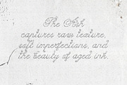 The Ash Forged Textured Script, a Script Font by AnMark (Thumbnail 11 of 17)