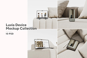 Luvia Device Mockup Collection