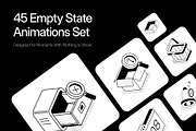 Animated Empty State Illustrations, an Empty State Illustration by Vectors Market (Thumbnail 1 of 4)
