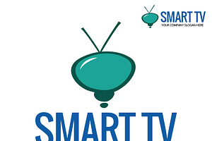 Smart TV Logo Template