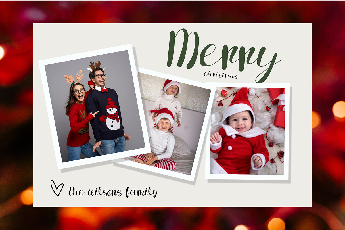 Frosty Christmas handwritten script, a Script Font by Brown Cupple (Photo 7 of 12)